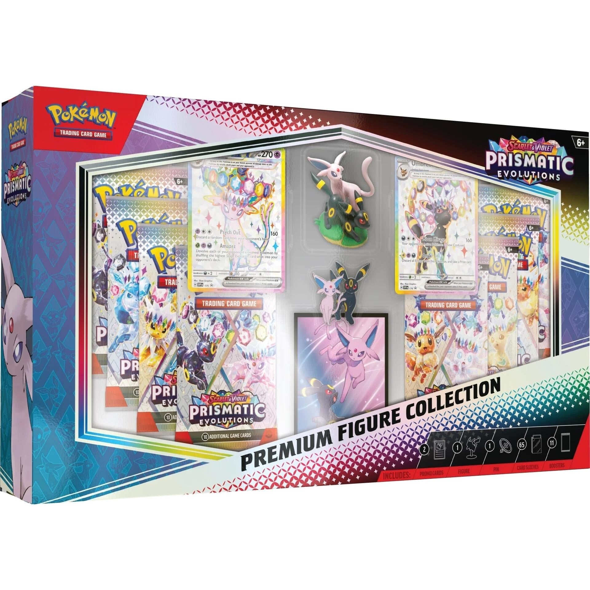 pokemon prismatic booster box (SV8.5) Evolution Bundle Kenkyo Hobby each containing 6 booster packs Pokmon Scarlet and Violet Prismatic