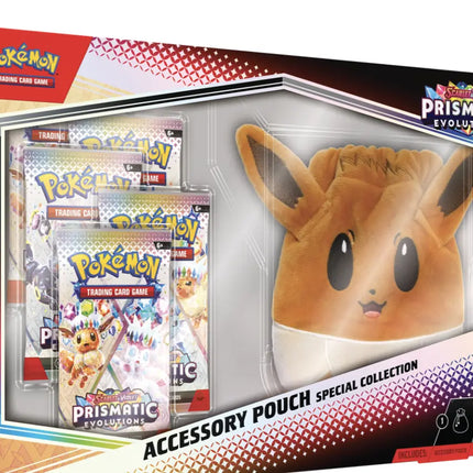 Pokemon Prismatic Evolutions Accessory Pouch Special Collection