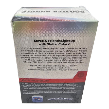 Pokemon Prismatic Evolutions Booster Bundle