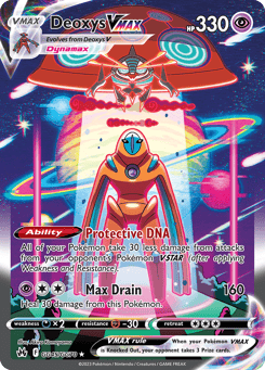 Deoxys VMAX #GG45 (Crown Zenith Galarian Gallery)