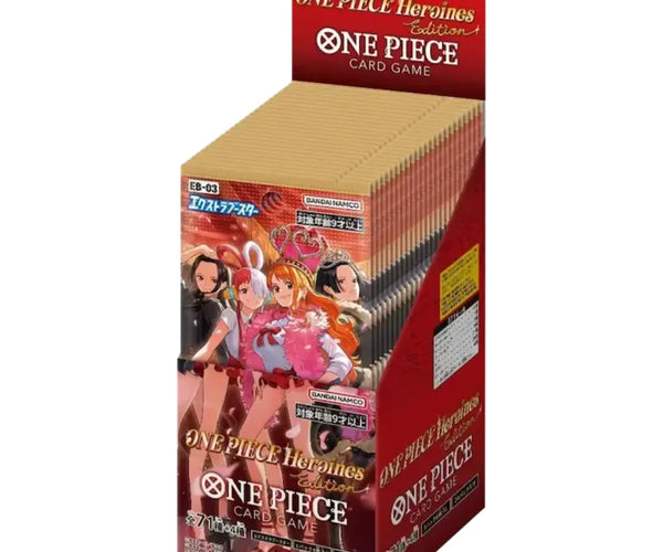 EB03) One Piece Extra Booster Heroines Japanse Booster Box – Bescards