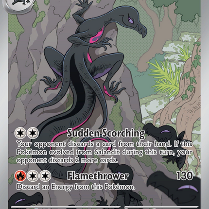 Salazzle Illustration rare (224/217) Ascended Heroes