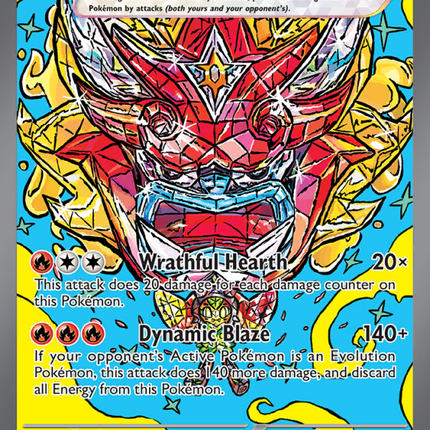 Hearthflame Mask Ogerpon ex Special illustration rare (148/131) Prismatic Evolutions