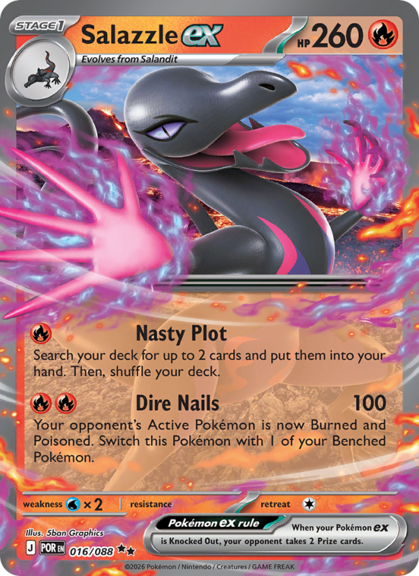 Salazzle ex Double rare (016/88) Perfect Order