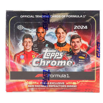 2024 Topps Chrome Formula 1 F1 Racing Qualifying Lap Box