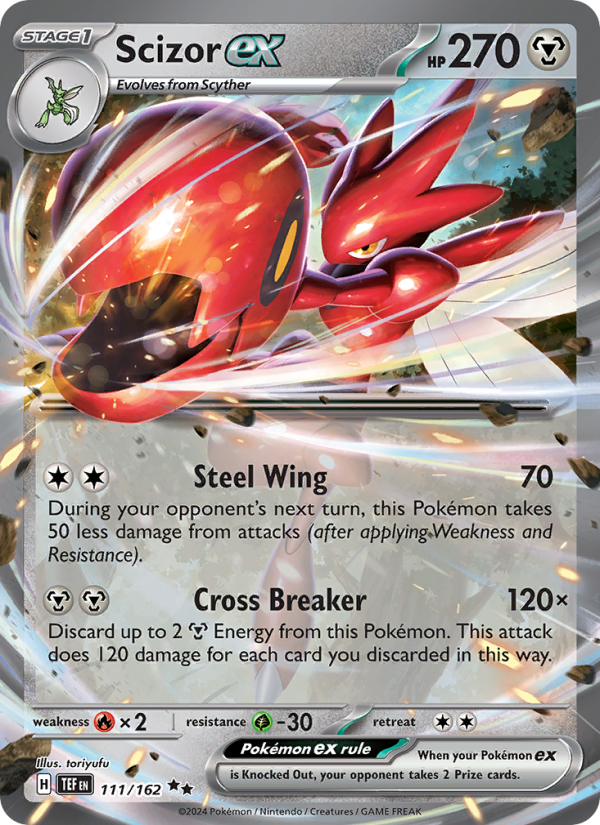 Scizor ex Double rare (111/162) Temporal Forces