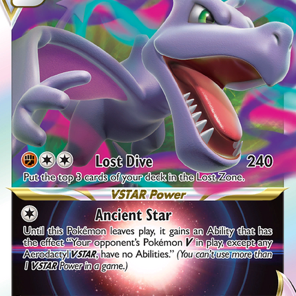 Aerodactyl VSTAR Rare Holo VSTAR (093/196) Lost Origin
