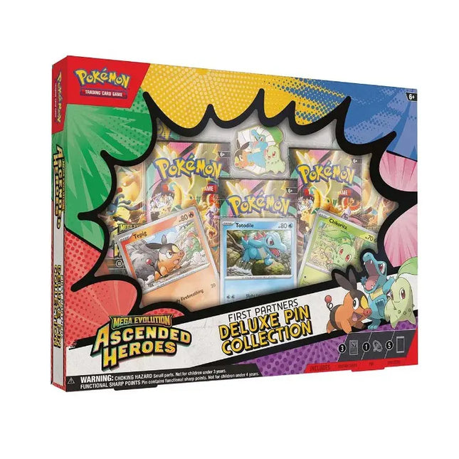 Pokemon Ascended Heroes Deluxe Pin Collection 