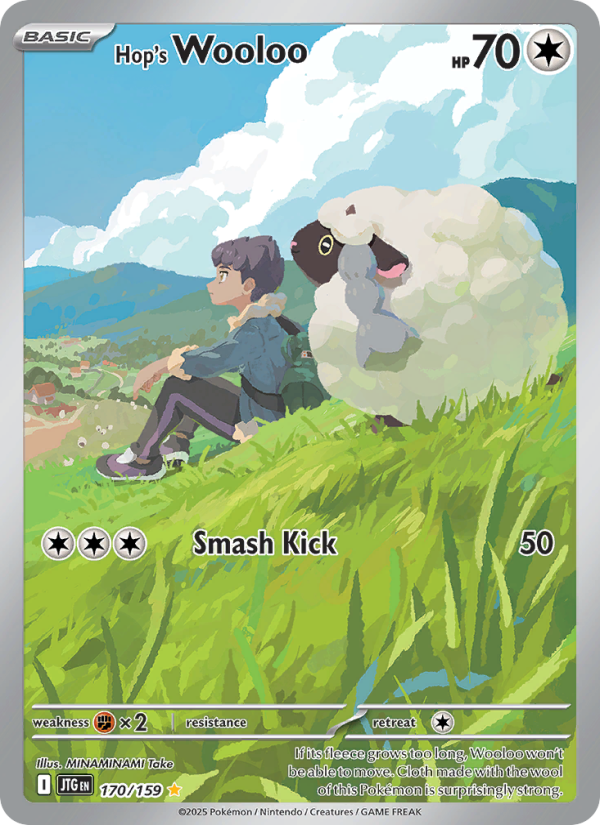 Hop's Wooloo Illustration rare (170/159) Journey Together