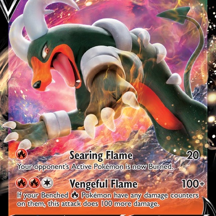 Houndoom V Holo Rare V (21/189) Darkness Ablaze
