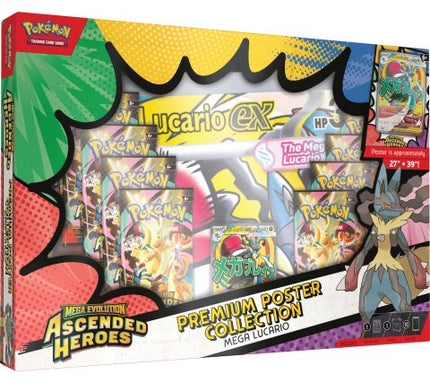 Pokemon Ascended Heroes Premium Poster Collection - Mega Gardevoir / Lucario (1 willekeurig variant)