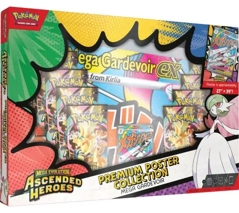 Pokemon Ascended Heroes Premium Poster Collection - Mega Gardevoir / Lucario (1 willekeurig variant)