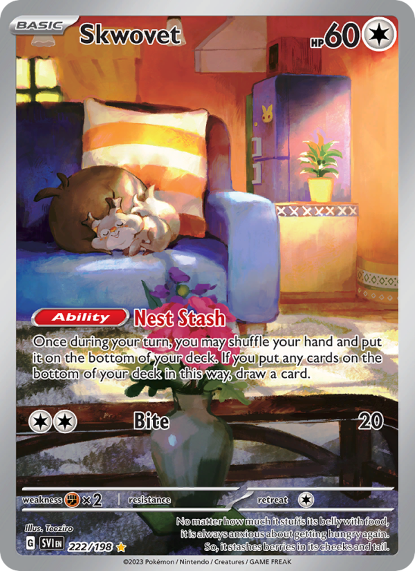 Skwovet Illustration rare (222/198) sv01