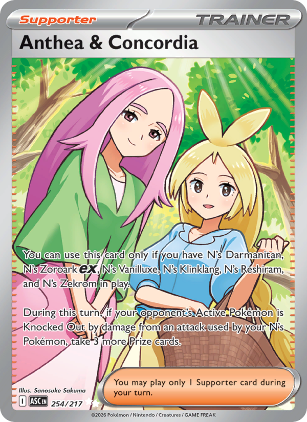Anthea & Concordia Ultra Rare (254/217) Ascended Heroes
