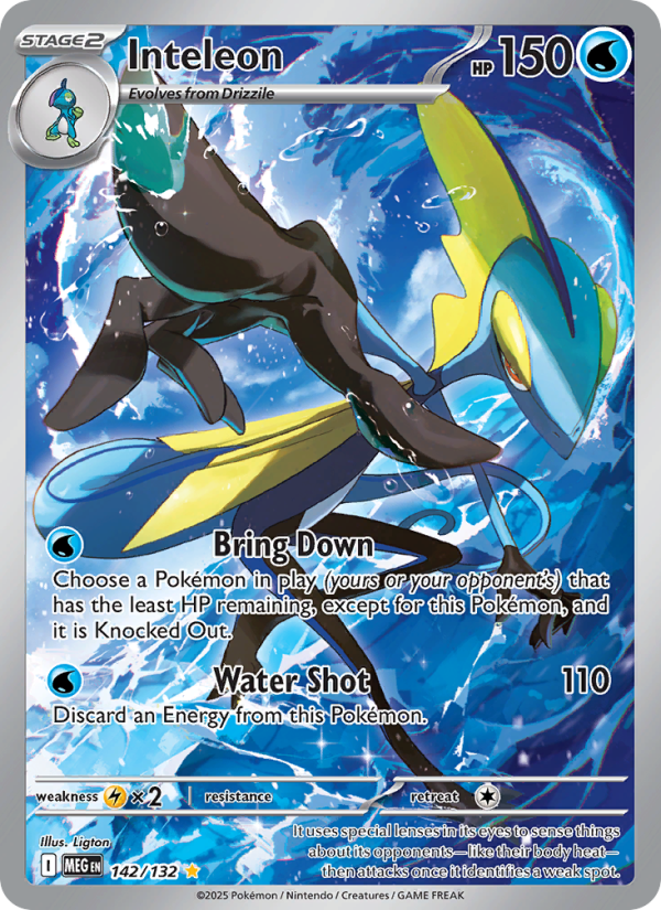Inteleon Illustration rare (142/132) Mega Evolution
