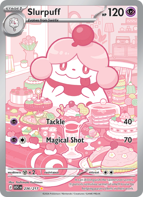 Slurpuff Illustration rare (236/217) Ascended Heroes