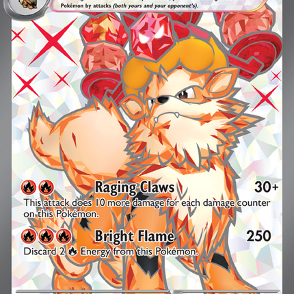 Arcanine ex Ultra Rare (224/198) sv01