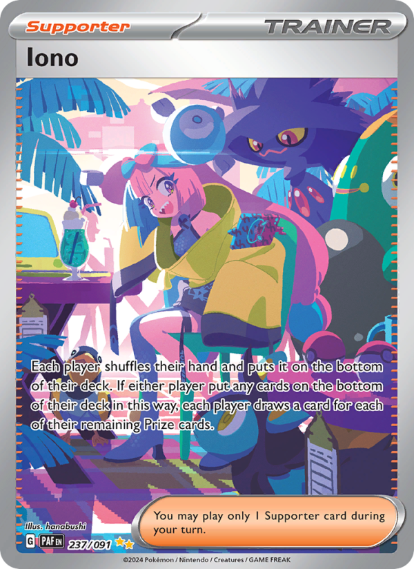 Iono Special illustration rare (237/91) Paldean Fates
