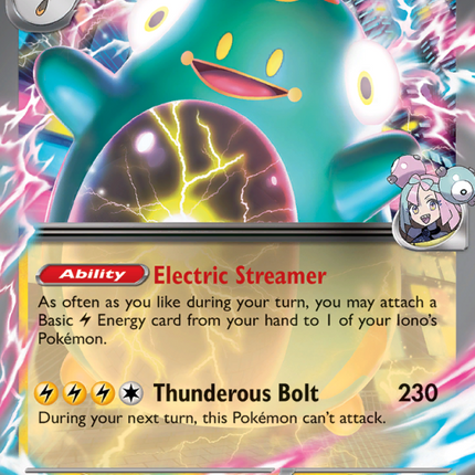 Iono's Bellibolt ex Double rare (070/217) Ascended Heroes