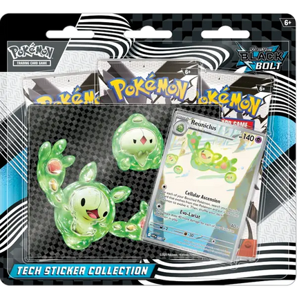 Pokemon Black Bolt Tech Sticker Collection