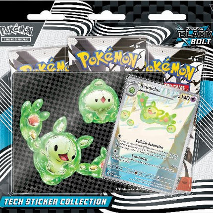 Pokemon Black Bolt Tech Sticker Collection