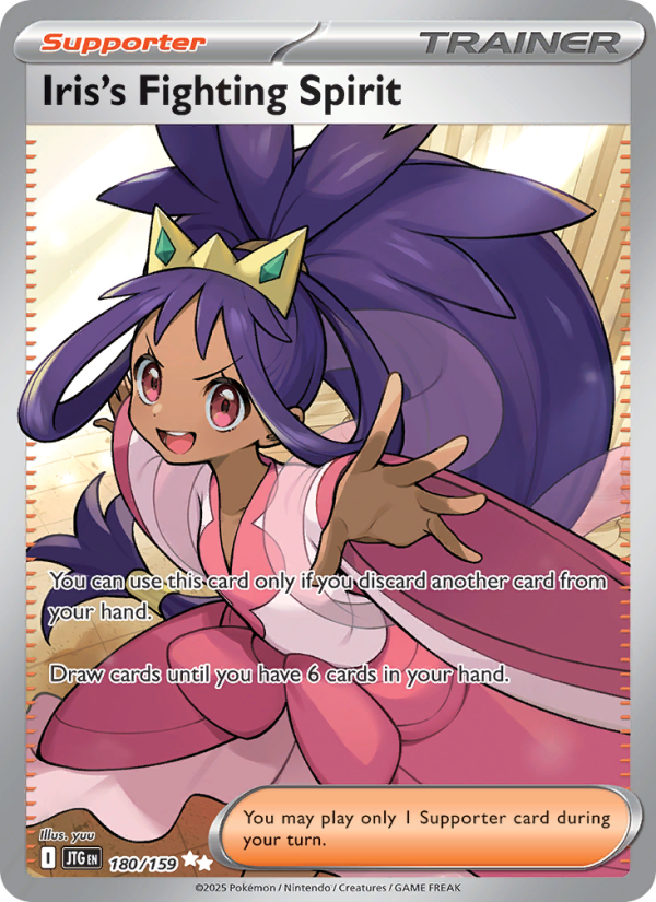 Iris's Fighting Spirit Ultra Rare (180/159) Journey Together