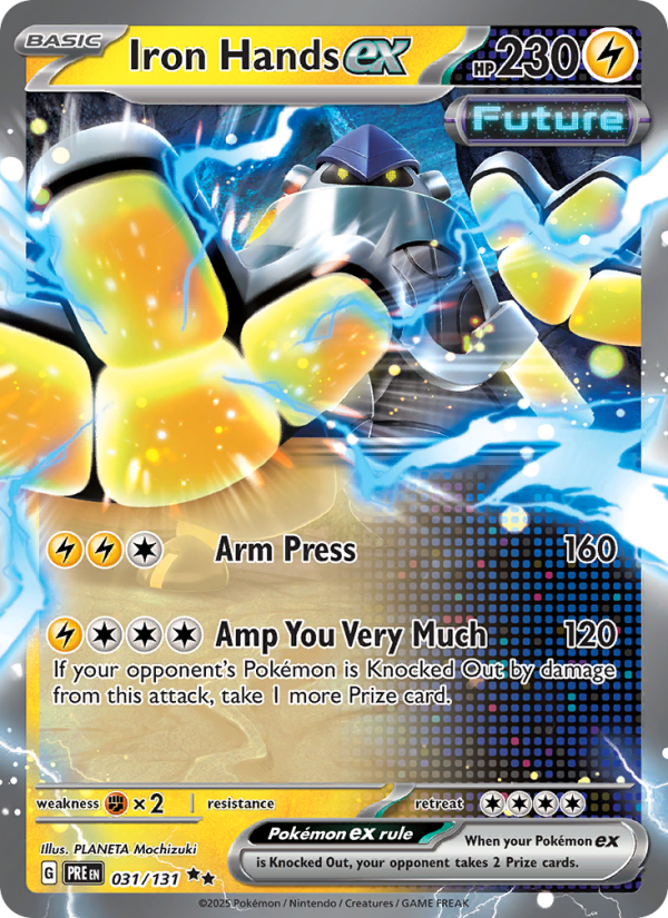 Iron Hands ex Double rare (031/131) Prismatic Evolutions