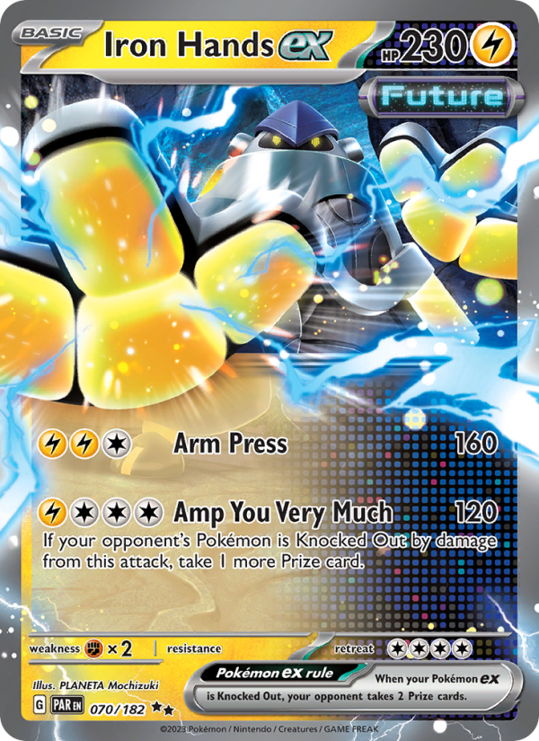 Iron Hands ex Double rare (070/182) Paradox Rift