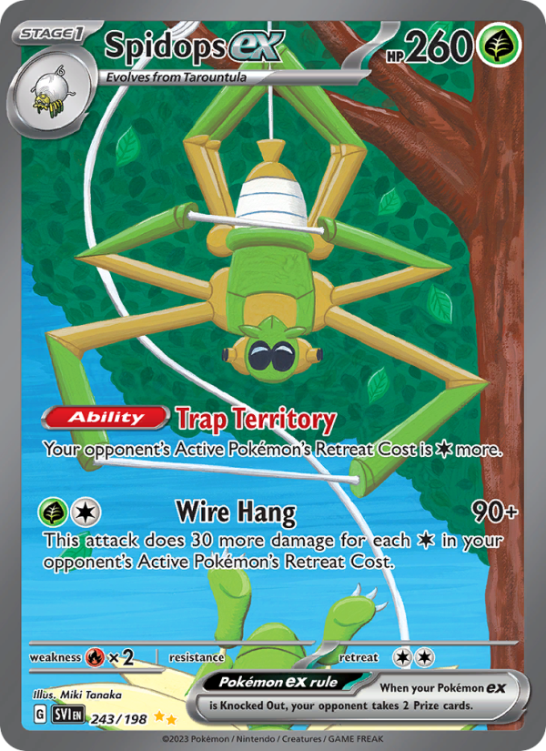 Spidops ex Special illustration rare (243/198) sv01