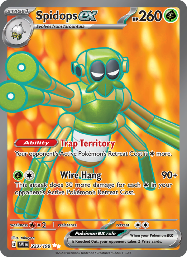 Spidops ex Ultra Rare (223/198) sv01