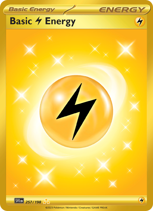 Basic Lightning Energy Hyper rare (257/198) sv01