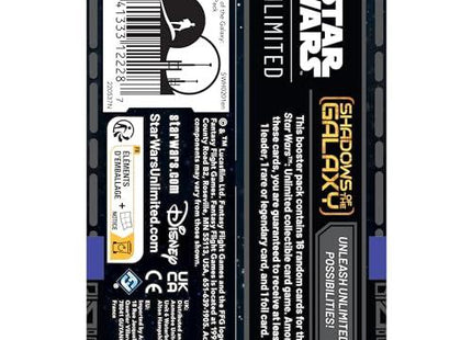 Star Wars Unlimited – Shadows of the Galaxy – Booster Pack