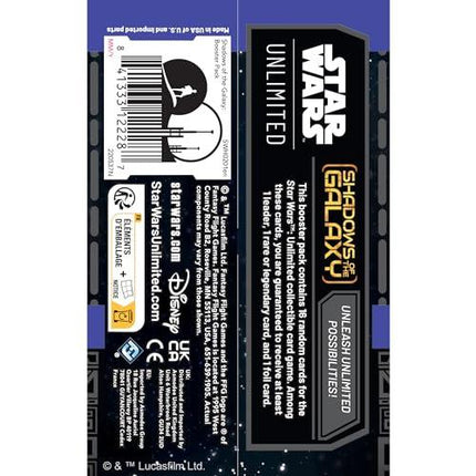 Star Wars Unlimited – Shadows of the Galaxy – Booster Pack