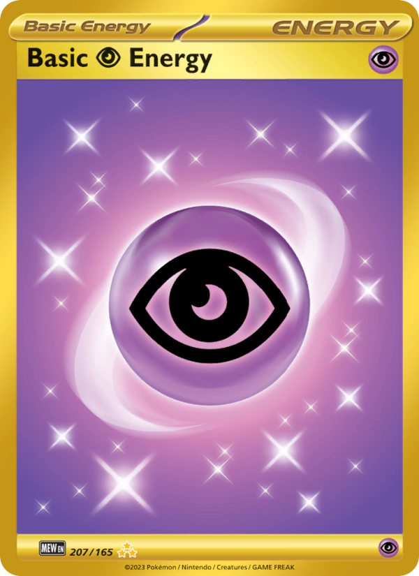 Basic Psychic Energy Hyper rare (207/165) sv03.5