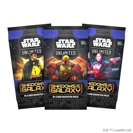 Star Wars Unlimited: Shadows of the Galaxy - Booster Box (24 packs)