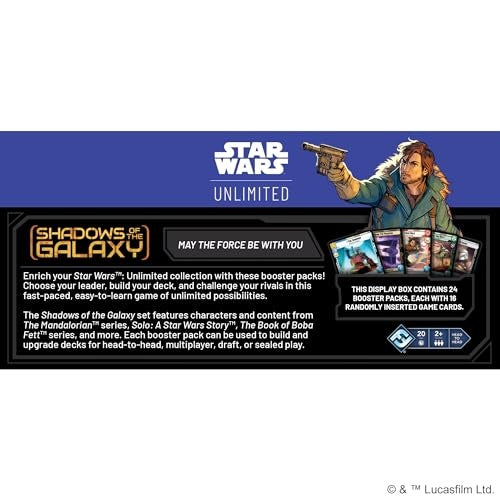 star wars shadow of the galaxy booster box Shadows of the Galaxy Booster Box Star Wars Unlimited TCG