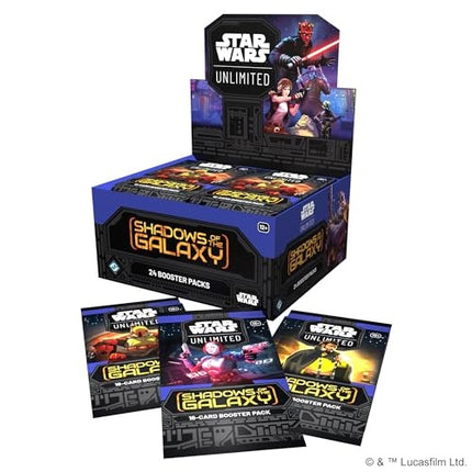 Star Wars Unlimited: Shadows of the Galaxy - Booster Box (24 packs)