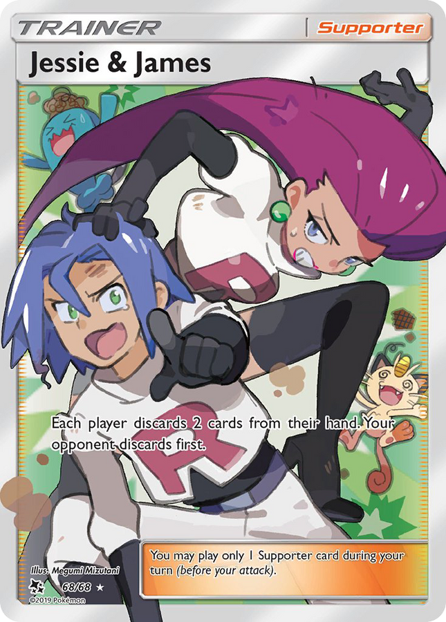 Jessie & James Ultra Rare (68/68) Hidden Fates