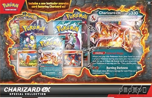 booster box pokemon charizard Amazon.com: Pokemon TCG Charizard ex Super Premium Collection : Toys & Games