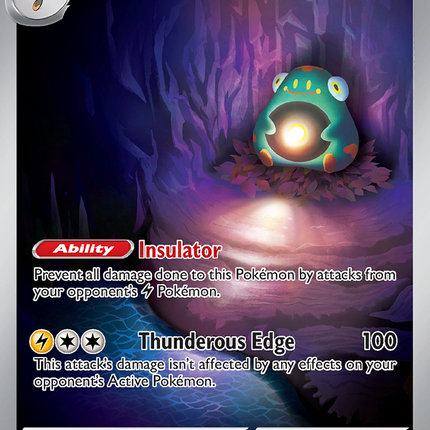 Bellibolt Illustration rare (201/197) Obsidian Flames