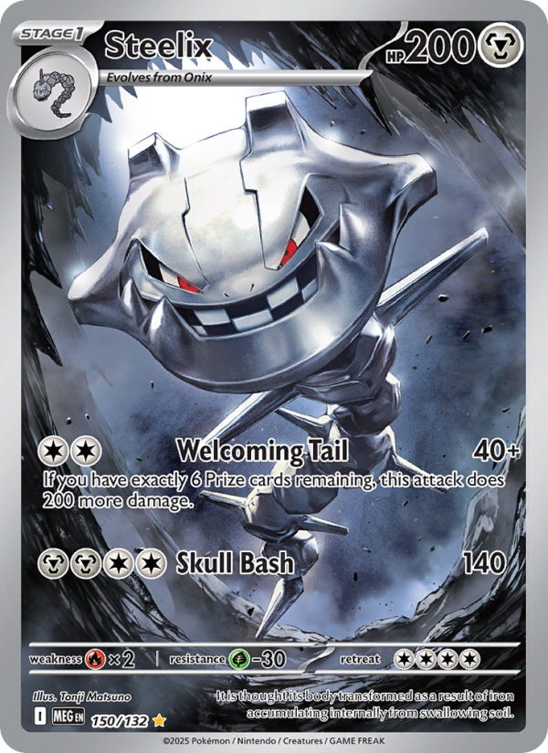 Steelix Illustration rare (150/132) Mega Evolution