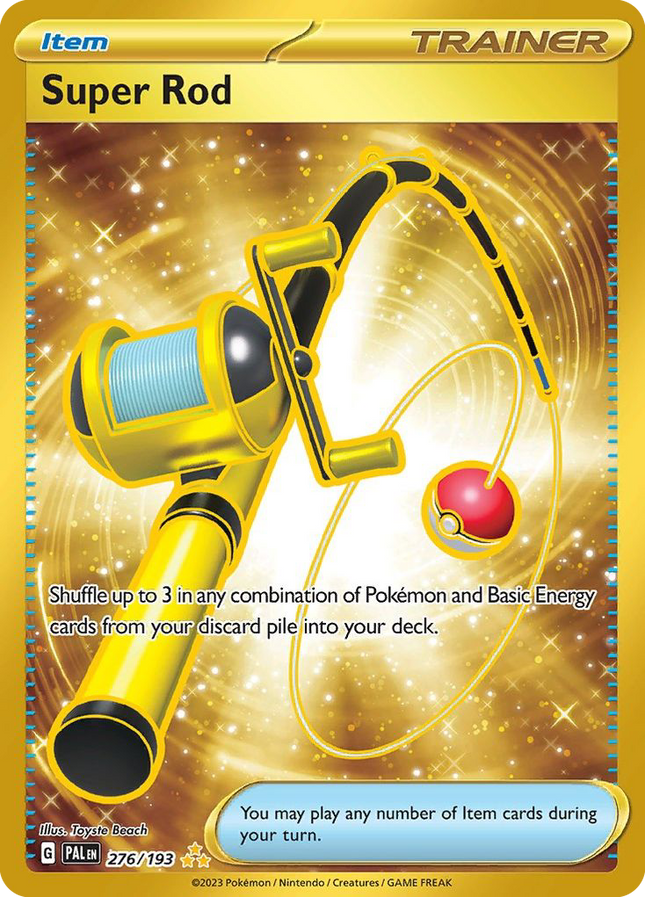 Super Rod Hyper rare (276/193) Paldea Evolved