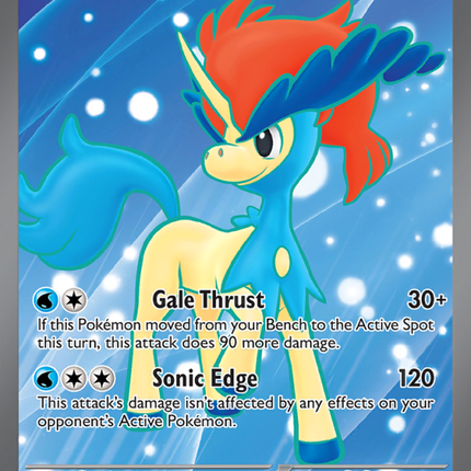 Keldeo ex Ultra Rare (159/86) White Flare