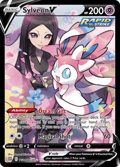 Sylveon V #TG14 (Brilliant Stars Trainer Gallery)