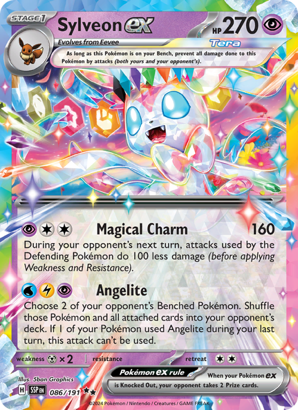 Sylveon ex Double rare (086/191) Surging Sparks