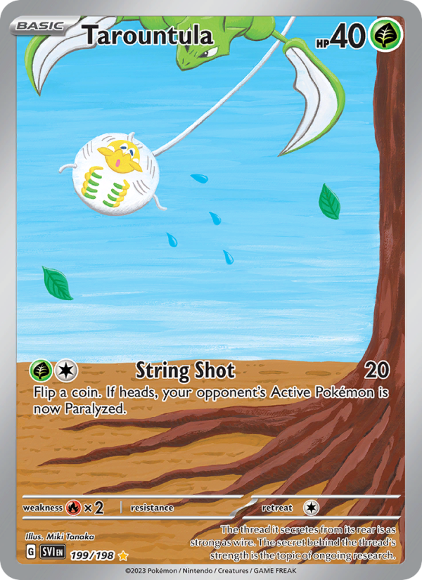 Tarountula Illustration rare (199/198) sv01