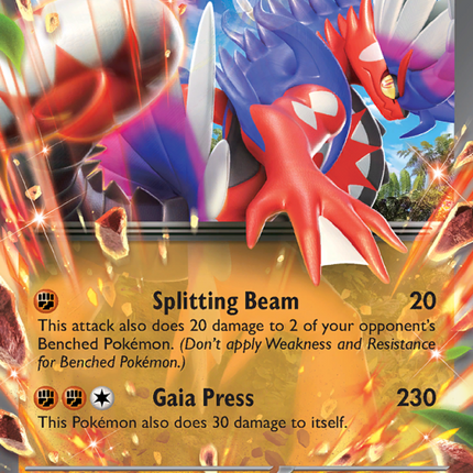 Koraidon ex Double rare (124/197) Obsidian Flames