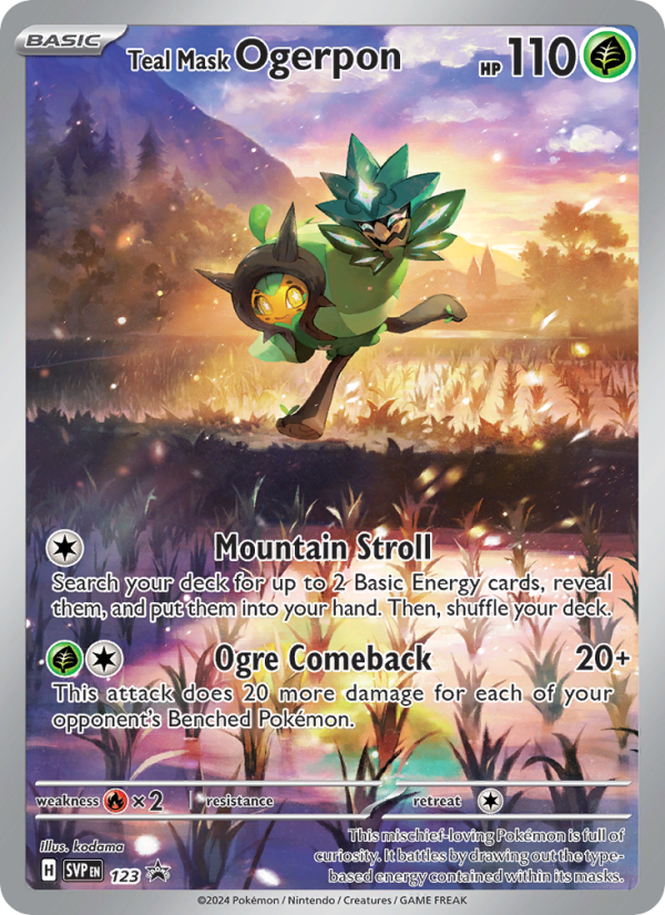 Teal Mask Ogerpon Promo (123/225) svp