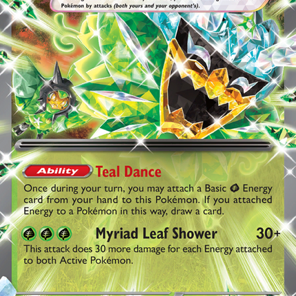 Teal Mask Ogerpon ex Double rare (012/131) Prismatic Evolutions