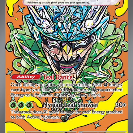Teal Mask Ogerpon ex Special illustration rare (145/131) Prismatic Evolutions